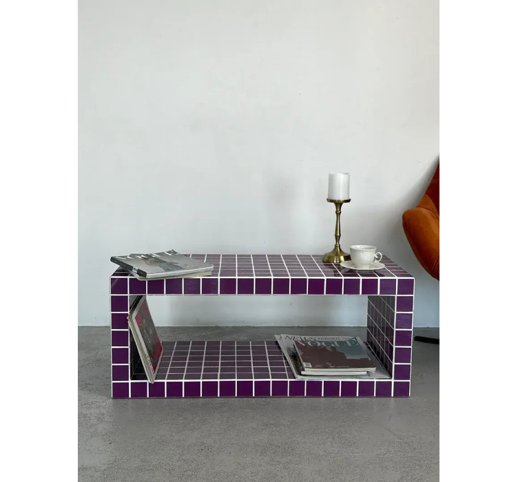 Столик для телевізора Cube Flat TV Table 95/40 см. Tile 5 cм1